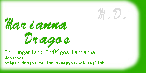marianna dragos business card